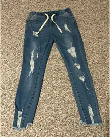 American Eagle Jeans Distressed Joggers 