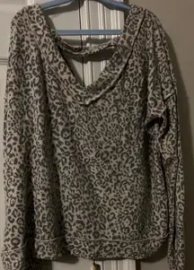 leopard print top