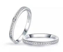 SIZE 7 925  Stackable Dazzling Cubic Zirconia Ring