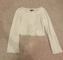 Kendall & Kylie Crop Long Sleeve Top