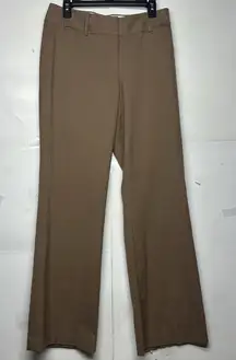 Ann Taylor LOFT Julie Trouser Pants Women’s Size 6 Brown Dress Work