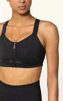 Nike Dri-FIT Alpha Womens High Support Padded Zip-Front Sports Bra Sz S (A-C)