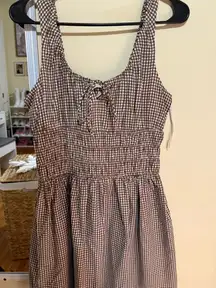 Brown Gingham Dress from Marshals