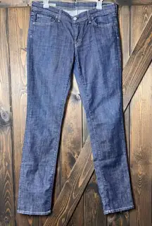 Citizens Of Humanity Ava Jeans In Electric Guitar 222 Straight Dark