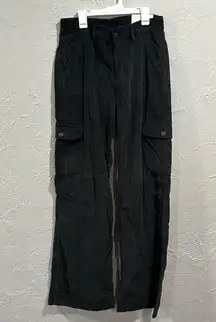 American Eagle NWT  Dreamy Drape Super High Rise Baggy Wide Leg Corduroy Pants 8L