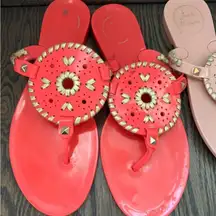 Jack Rogers jelly sandals 8