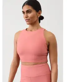 New Athleta XL Flex Spacer Tipped Bra Natural Rose X-Large A-C