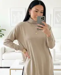 IRO Armo 100% Wool Lightweight Turtleneck Sweater in Size Medium