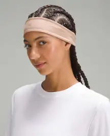 Lululemon Fly Away‎ Tamer Bandeau Headband in Pink Size O/S NWT