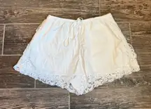 Zara Women Lace Shorts