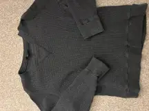 J.Crew Waffle Crewneck Longsleeve