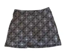 Tranquility by Co. clothing skort  size small b & w print