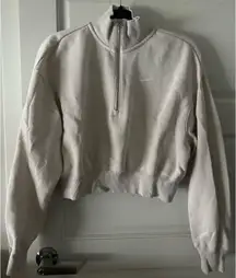 Nike Half-Zip Cropped Sweatshirt