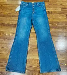Boyish Flare medium wash  The Ricky Jeans in About Time by Boyish Denim size 32