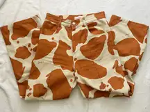 Lisa Says Gah Cow Print Robyn Jeans