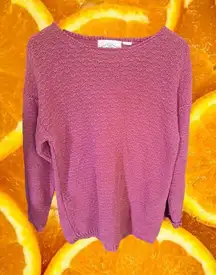 B Moss Mauve‎ Knit Sweater