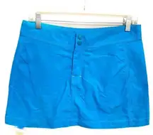 LL BEAN | swim skirt nylon mini Supplex UPF50 S