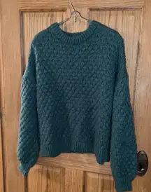 Target Green Knit Sweater