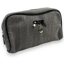 Christian Dior Dior Black and White Makeup Bag Beaute Tweed