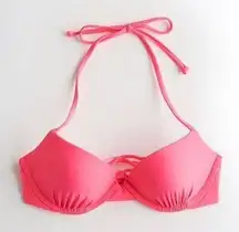 Pink Push Up Bikini Top