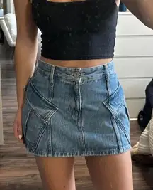 Pull & Bear Skirt Denim Mini