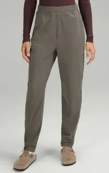 Lululemon Everlux High-Rise Zip-Leg Track Pant *Full Length gray sage W5FAYS