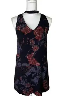 Aritzia  Wilfred Ethere Choker Floral Shift Mini Dress Women’s Size XS