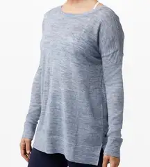 Well Being Heather Crew Sweater