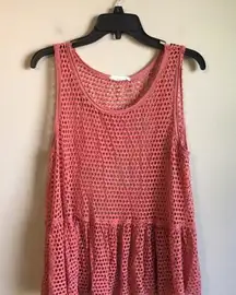 Entro knitted tank top M