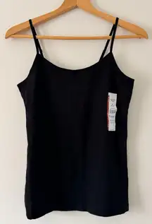 Time and Tru Black Cami Tank Top