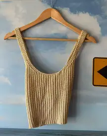 Wishlist Crochet Knit Crop Top