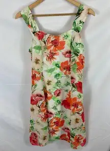 R&K Floral Pattern Sleeveless Dress size 10P