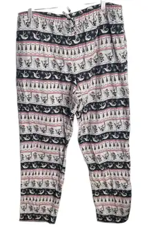 Hanna Andersson Disney Tim Burton Nightmare Before Christmas Pants W1993 Sz L