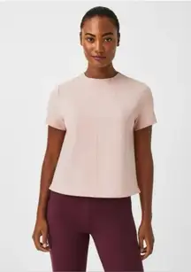 Spanx Women's The Perfect Funnel Pale Pink Top
Size L NWT
