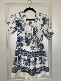 Women’s floral romper