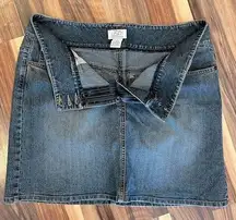 Ann Taylor  Jean Skirt