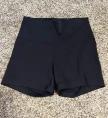 Lululemon Wunder Train High-Rise Shorts 4" Black