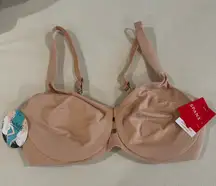 Spanx Low Profile Minimizer Bra Champagne Beige 36DD