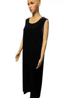 Woman’s Black Velet Dress