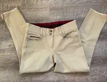 Grand Prix Riding Breeches Size 28R in Tan