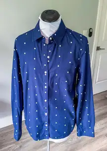 Tommy Hilfiger Navy Button Down Shirt
