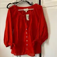 NWT Cleobella 100% Cotton blouse - Size M