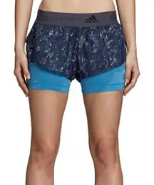 adidas by Stella McCartney Blue Running Shorts Size 36