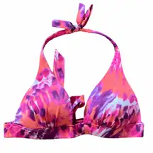 Victoria’s Secret Pink Tie Dye Padded Bikini Top