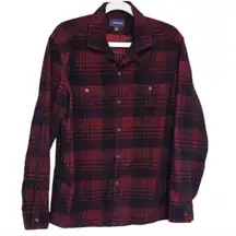 J. Crew/Jeans Corduroy Plaid Long Sleeve Shirt Size Medium Cotton Blend