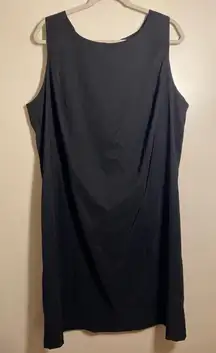 dressbarn Classic Black Midi Sheath Dress 22W