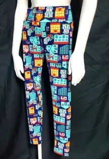LuLaRoe Gnome Home Leggings (OS)