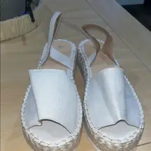 SHEIN Cream Espadrille Flats