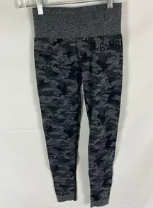 Gymshark  Seamless Camo Print Leggings Size XXS