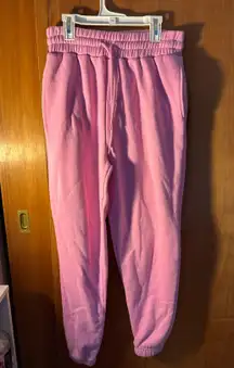 Pink joggers